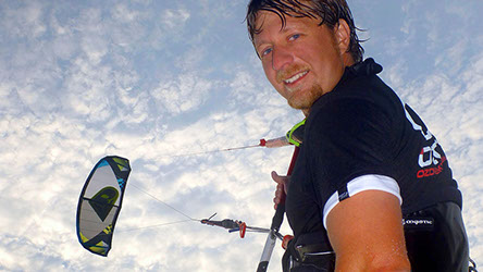 George Ivan Pare of True Progression Kiteboarding Ozone Kites Sakonnet Point Little Compton RI